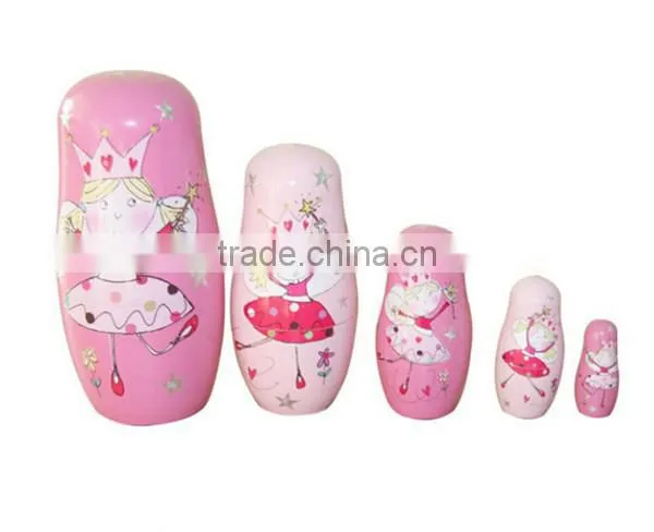 Wooden Craft Nesting Doll Home Decoration Items photo-3