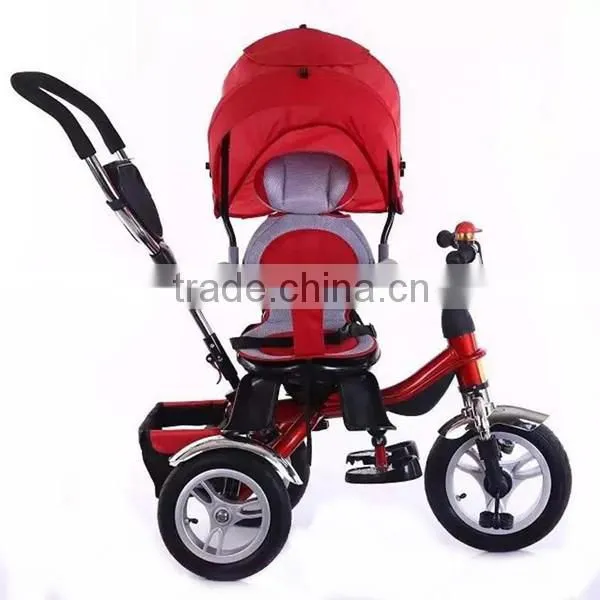 Wholesale Steel Frame Child Tricycle With Air Tyre, Cheap Kids Tricycle,Baby Tricycle Bike Baby Bicycle 3 Wheels photo-6