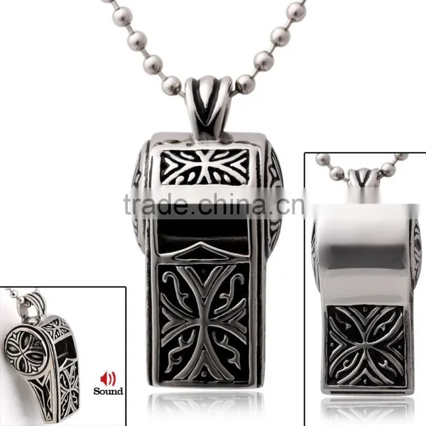 Fashion Stock Stainless Steel Butterfly Mask Pendant FP50017 photo-3