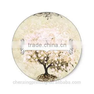 Printed Penang Label Sticker Satin Labels for Party photo-6