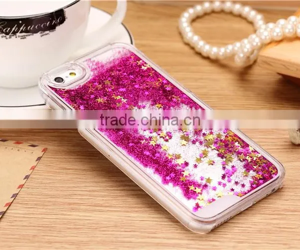 Glitter Stars Quicksand Design PC Case for IPhone 6 /6s /6 Plus photo-6