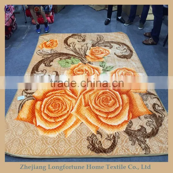 Manufactory Walmart China Home Textile Wholesale Satin Adult Blanket photo-4