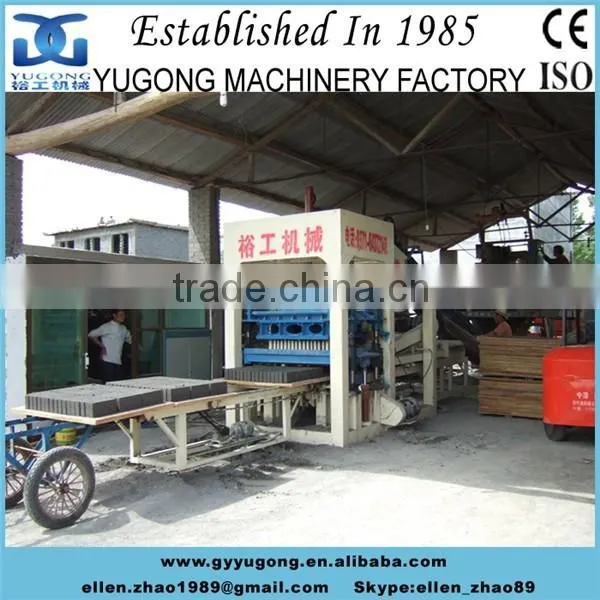 Yugong Cement/concrete/fly Ash Brick Making Machine for Sale in Usa
