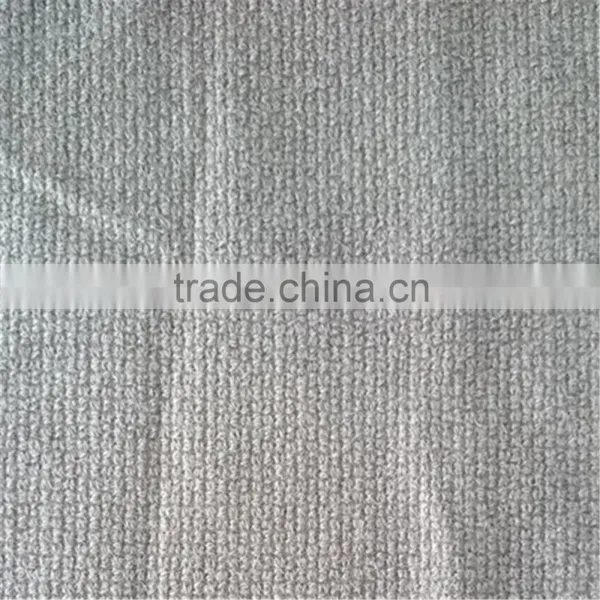 Yarn Dyed Over Coating Wool Fabric With Check Pattern photo-3