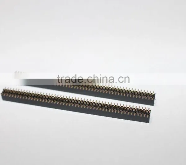 Female Header 1.27mm Double Row Smt 40 Pin photo-6