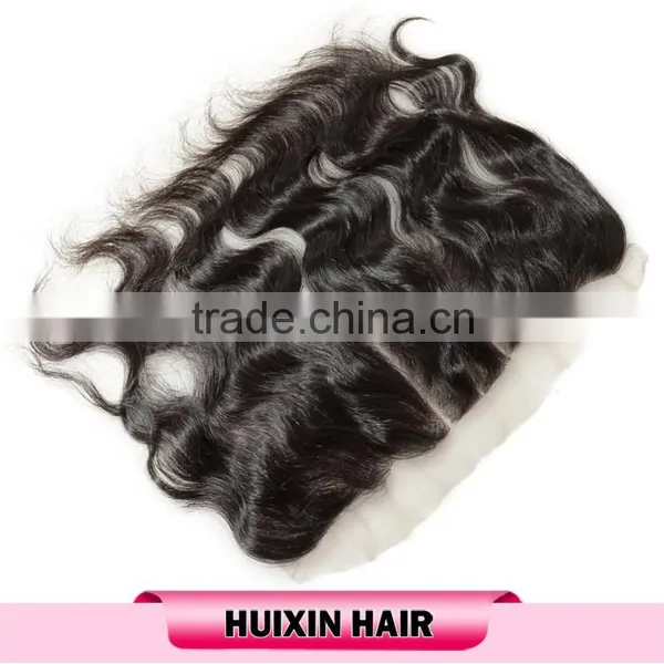 Hot Sell Grade 7A 100% Human Hair Virgin Brazilian Body Wave Hair Lace Frontal Closures photo-2