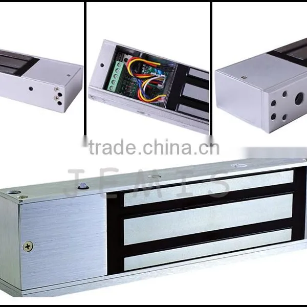 High Quality 12V/24V Adjustable Electromagnetic Sliding Safe Lock With 280kg/600lbs Holding Force photo-4