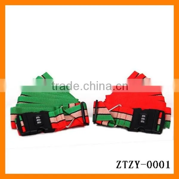 2014 Travel Accessory Colorful Luggage Bag Belt Wholesale ZTZY-0001
