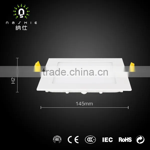 Good Quality,hot Sales LED Square Panel Light,industry Light 9 W High Efficient Led Square Panel Light