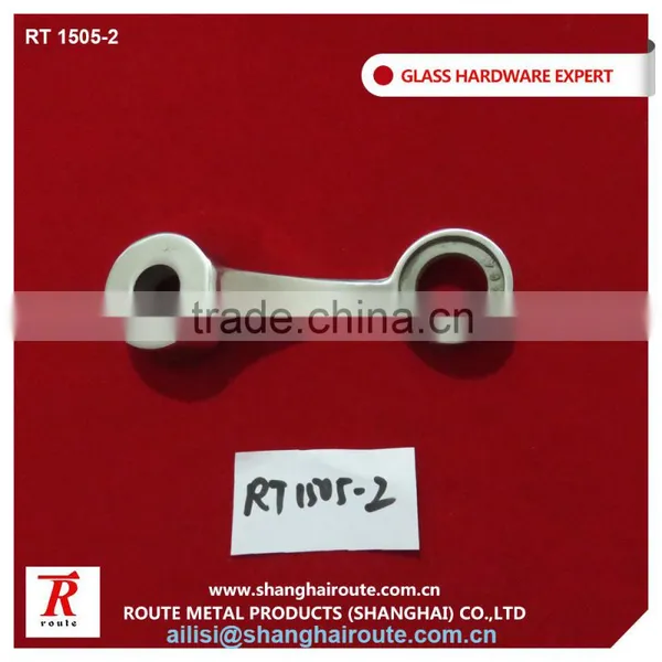 Good Quality 316Stainless Steel Mirror Polish Glass One Arms Wall Spider Made In China photo-3
