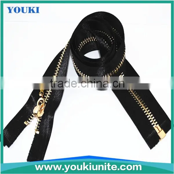 Gold Color #10 Metal Jeans Zipper