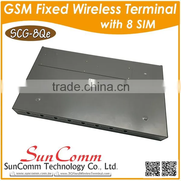 SCG-8Qe 8 SIM GSM Fixed Wireless Terminal/Gateway Support PBX photo-2