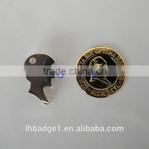 Letter Die Cut Metal Key Chain, Custom Car Logo Keyring photo-4