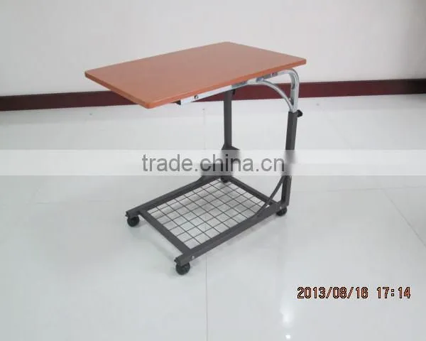 Mini Height Adjustable Wooden Desk photo-3