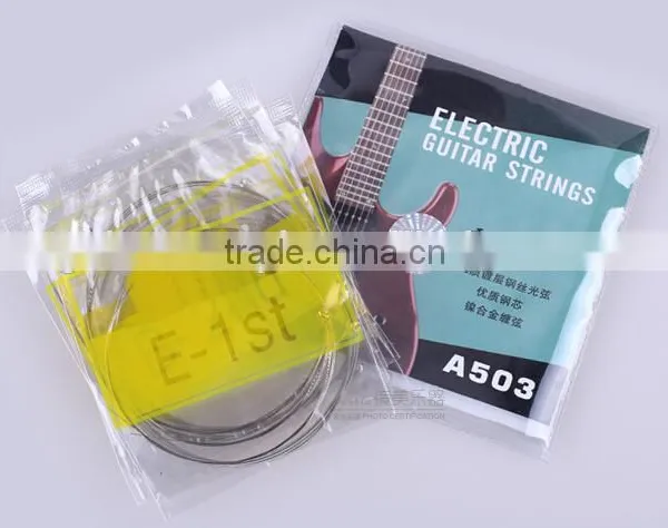A503 Electric Guitar Strings 6 Pcs/set Coated Copper Alloy Wound Guitar Strings of Ballads