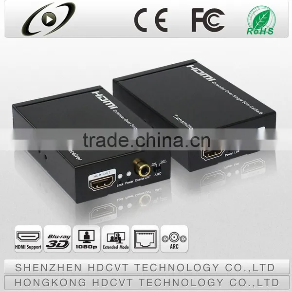 Factory Price HDMI Baluns Over Single 50m/164ft UTP Supports HDMI1.4 With 3D,ARC Function photo-2