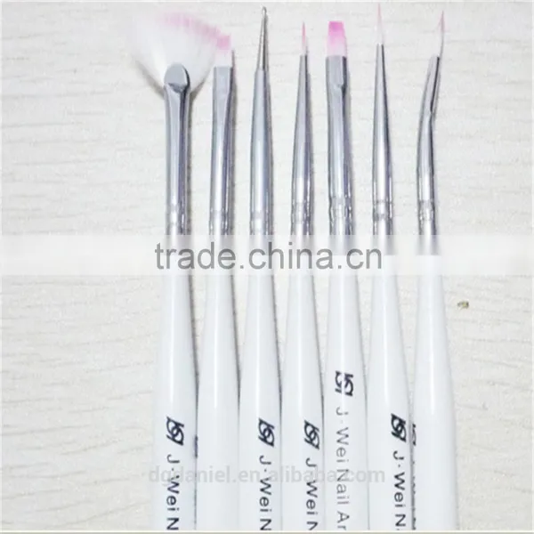 Hot Sell Best Quality Professional 5pcs Acrylic Nail Art Brush Kolinsky Nail Brushes for Girls Beauty photo-5