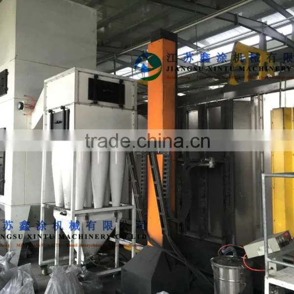 XT Stainless Electrostatic Powder Spray Booth System With Cyclone Recovery System photo-3