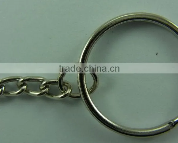 Metal Custom Key Ring With Snap Hooks photo-6