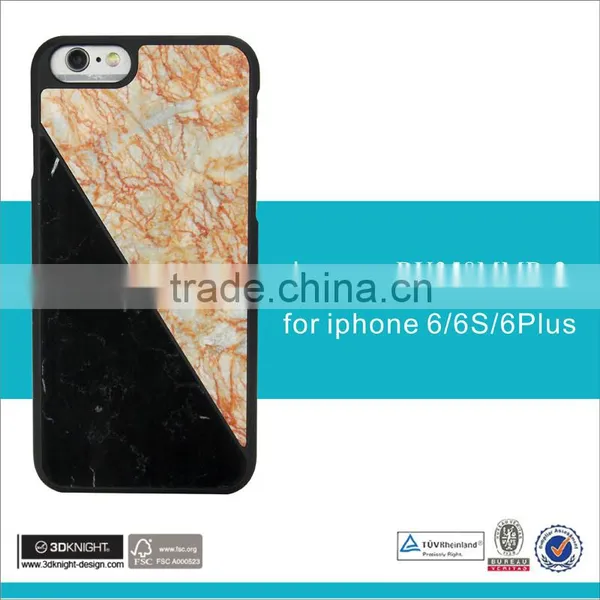 Laser Engraving Marble Phone Case for Iphone 6 Case photo-2
