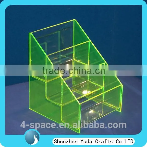 3 Tiers Homemade Wholesale Plexiglass Acrylic Brochure Display, Flyer Stand for Leaflet Displaying photo-5