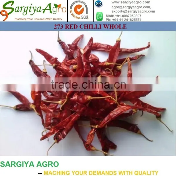 Air Dried Chilli Pepper Without Stem