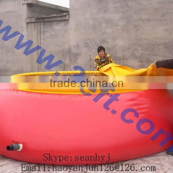 Top Open Onion PVC Non-potable Water Bladder