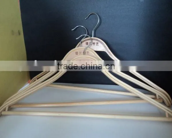 Bamboo clothes hangers ON SALE