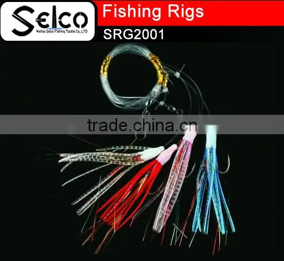 China Wholesale Carp Fishing Sabiki Fishing Rigs Glowing Clolor Octopus Rigs photo-5