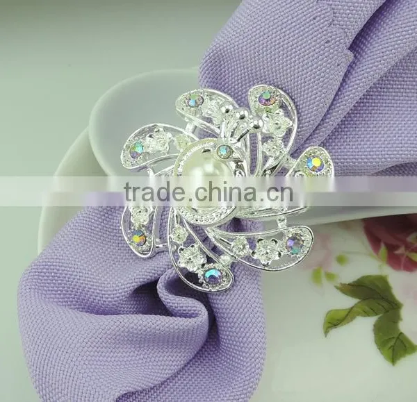Bulk Wholesale Jeweled Napkin Ring photo-3