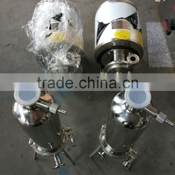 Sanitary Ss304 Polypropylene Microporous Membrane Filter With Pleated Filter Element photo-5