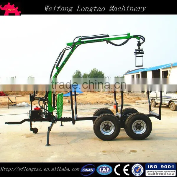 ATV Mobile Timber Trailer/Wood Trailer With Grapple With CE Approved photo-6