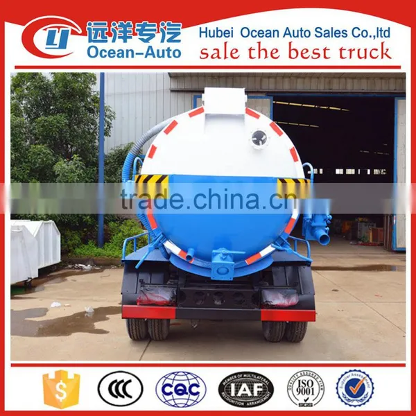 Dongfeng 4 Cubic Meter Mini Sewage Tanker Truck for Sale photo-4