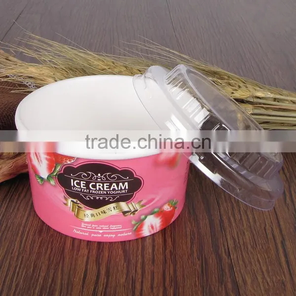 Hot Sale Brown Paper Bowl for Hot Sorp /icecream/yogurt/dessert photo-3
