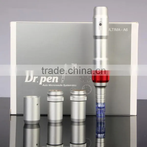 2017 Newest Rechargeable Microneedle Nano Dr.pen With Replaceable Needle Cartridge Ultima A6 Electric Dermapen photo-4