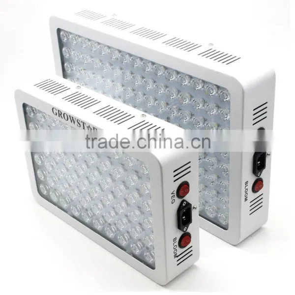 2016 Full Spectrum Led Grow Light 300W With Selectable Switch for VEG and Bloom Plants Growing Stage