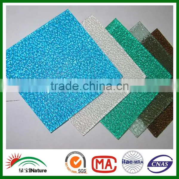 Polycarbonate Embossed Sheet for Decoration Board.Plastic Wall Panel Diamonad Sheet.Bathroom Board Polycarbonate Diamonad Sheet. photo-5
