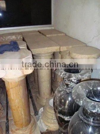 EXPORT QUALITY TEAKWOOD MARBLE PEDESTALS photo-4