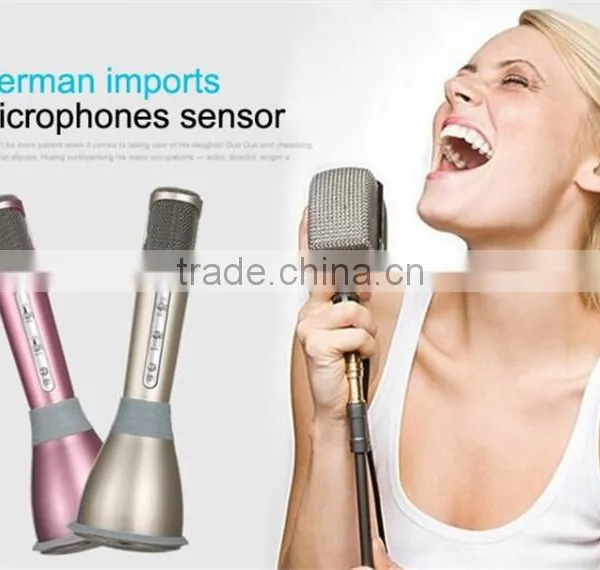 High Quality Mini Portable Wireless Bluetooth Microphone Karaoke Microphone K068 KTV Portable Karaoke Mini Microphone photo-3