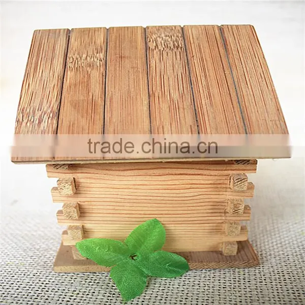 Unfinished Conjoined Kids Pine Wood Cutting Toys House Shape Wood Toys for Sale photo-6