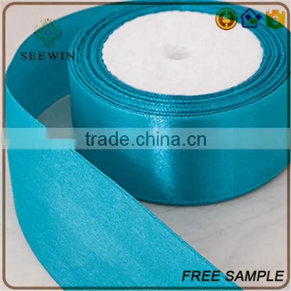 Colorful Wave Soft Smooth Gift Packing Decorative Satin Fabric Ribbon Bow photo-5
