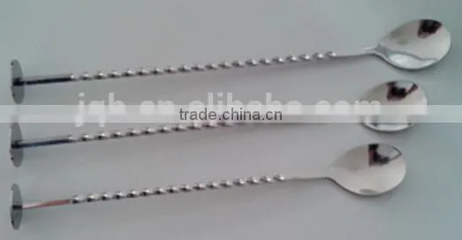 Stainless Steel Bar Spoon Cocktail Spoon Twisted Handle Spoon photo-6