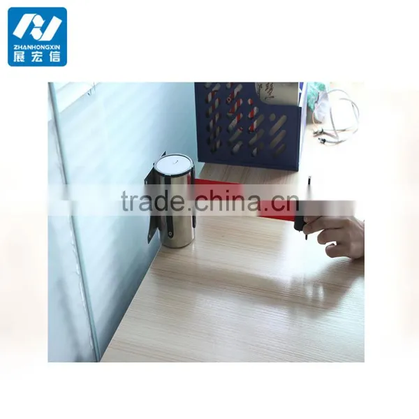 Retractable Belt Stanchion Wall Mounted Retractable Belt Barrier photo-3