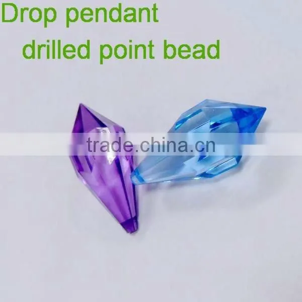 Crystal Acrylic Jewelry Beads for Indian Decorations photo-2