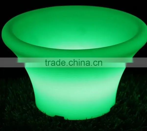 LED Flower Pot Wine Storage Plastic Home Furniture photo-3