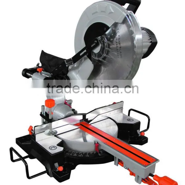305mm GOLDENTOOL Power Belt-driven Aluminum Wood Working Cutting Table Saw Machine Electric 12" Double Bevel Compound Miter Saw photo-6