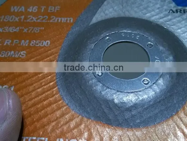 7"(180x1.2x22.2mm) Flat Resin Bonded Reinforced Cutting Wheel For Stainless Steel photo-3
