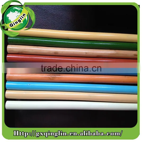 Eucalyptus PVC Coated Wooden Broom Stick/mop Wooden Handle photo-4