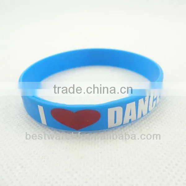 Glowing in Dark Adult Size Silicone Wristbands photo-5