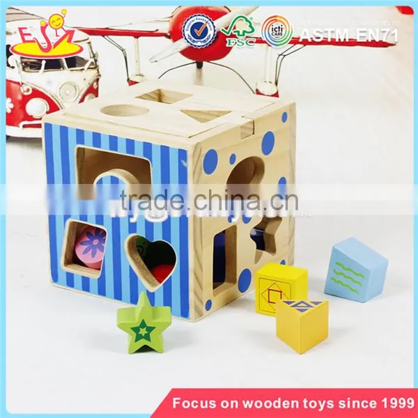 Wholesale Children Coordinating Eye and Hand Wooden Educational Toys Funny Shape Blocks Kids Wooden Educational Toys W12D067 photo-2